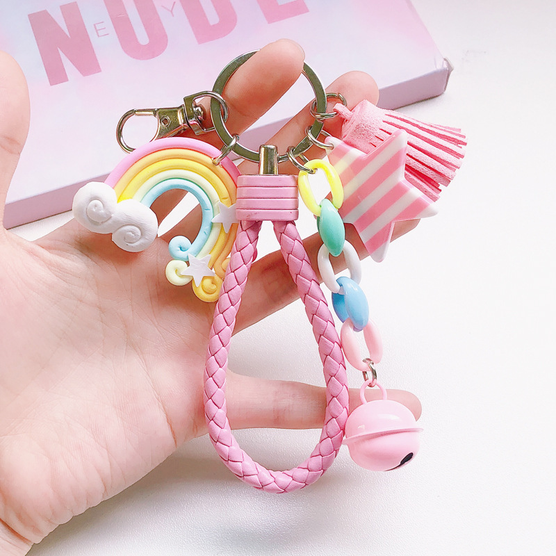 Car Accessories Wholesale - Chaveiro de silicone para mulheres bonito