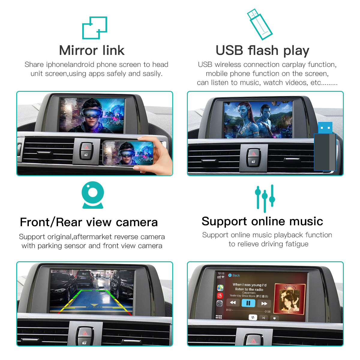 Interface Multimídia Carplay S - Rear Camera For Car avaliação e preço