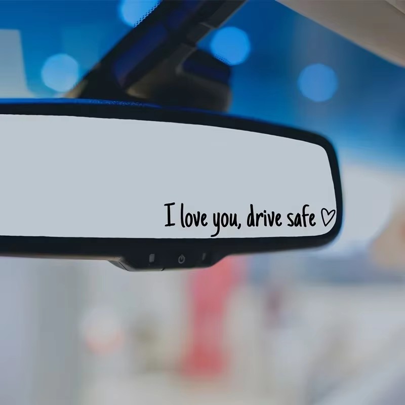 Decalque para espelho retrovis - Car Accessories For Women avaliação e preço