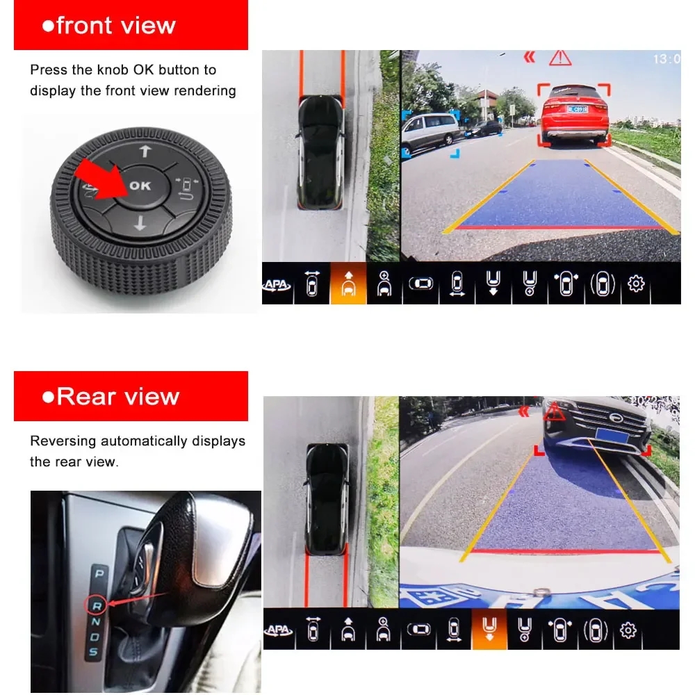 Sistema de câmera automotiva S - Rear Camera For Car avaliação e preço