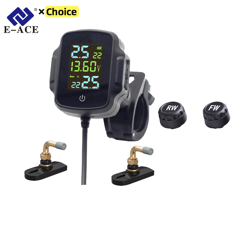 Moto tpms saída usb com qc 3.0 - Tire Pressure Monitor avaliação e preço