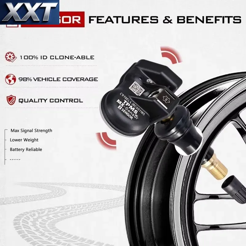 Sensor TPMS Universal Programá - Tire Pressure Monitor avaliação e preço