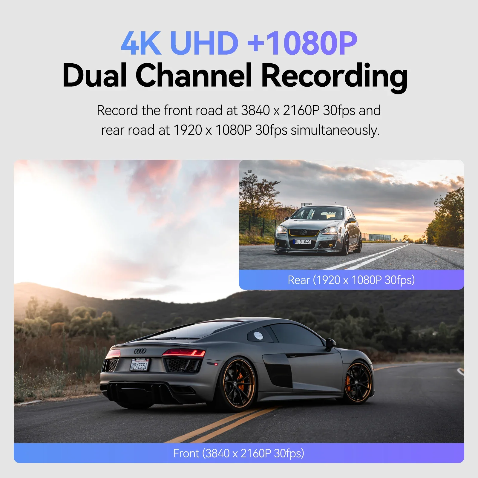 VIOFO A129 Pro Duo Dash Cam 4K - Rear Camera For Car avaliação e preço